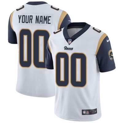 Nike Los Angeles Rams Customized White Stitched Vapor Untouchable Limited Youth NFL Jersey
